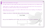 Authenticate Twitter & Login