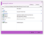 Backup & Restore